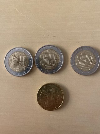Monedas 2€ Andorra
