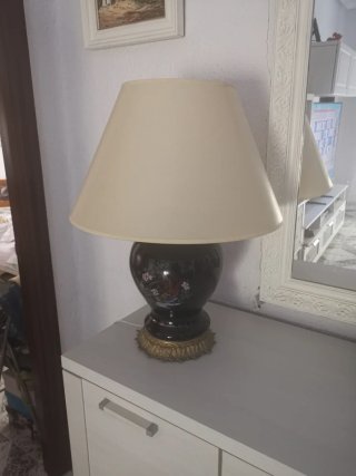 Lámpara de sobremesa cristal