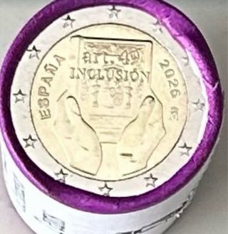 Moneta 2 euro Spagna 🇪🇸 2026