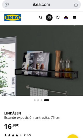 Estante exposición IKEA LINDASEN