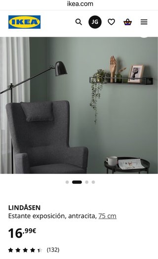 Estante exposición IKEA LINDASEN