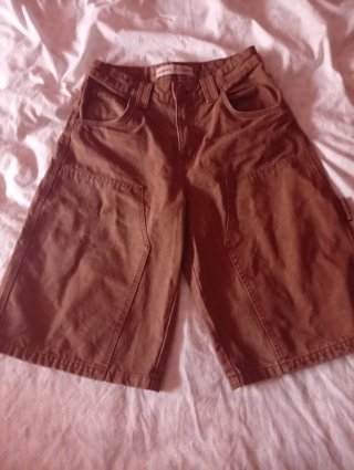 Pantalones Jorts Cargo Marrones
