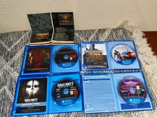 Confezione 6 Giochi PS4: Battlefield, COD, Mega Drive