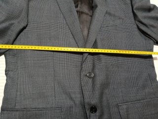 Traje de caballero gris
