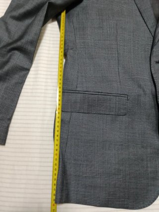 Traje de caballero gris