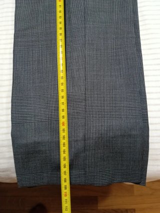 Traje de caballero gris