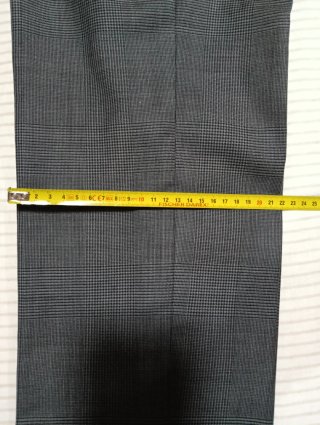 Traje de caballero gris