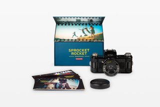Cámara Lomography Sprocket Rocket Negra