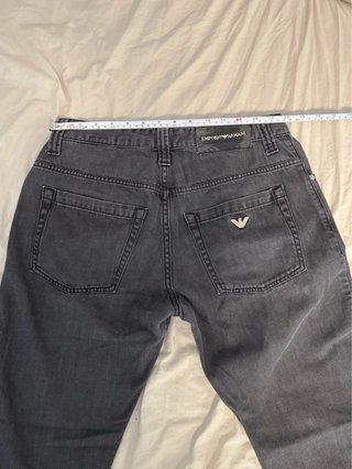 Jeans Emporio Armani Nero Lavato Scuro taglia w30