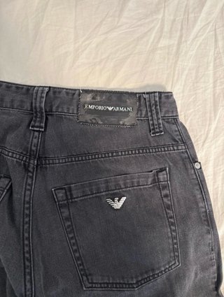 Jeans Emporio Armani Nero Lavato Scuro taglia w30