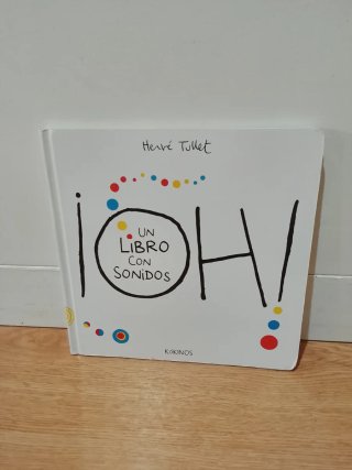 Libro infantil ¡Oh! un libro con sonidos
