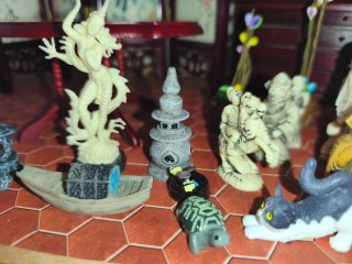 Muebles Casa Muñecas Estilo Oriental