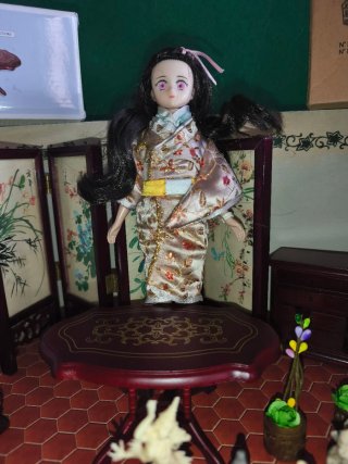 Muebles Casa Muñecas Estilo Oriental