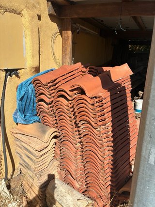 Teja mixta de cerámica