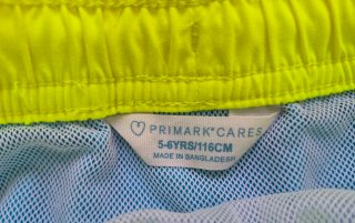 Bañador niño Primark 116 cm
