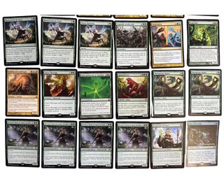 Lote MTG Magic Commander Verde Elfos Hidras