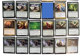 Lote MTG Magic Commander Verde Elfos Hidras
