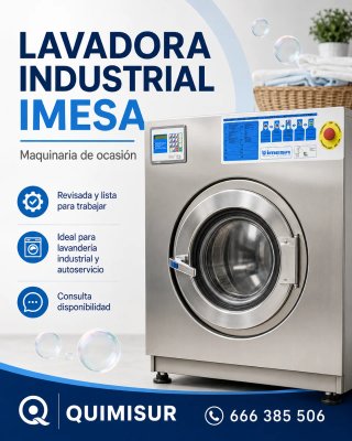 Lavadora Industrial IMESA 14kg