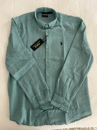 Camisa Lino Polo Ralph Lauren Talla L