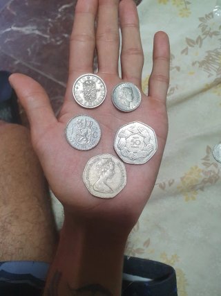 Monedas antiguas algunas con más de 200 años