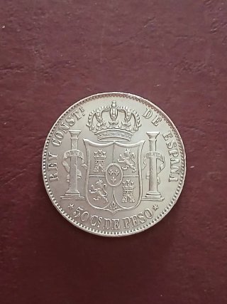 5 Monedas de Plata Españolas