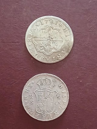 5 Monedas de Plata Españolas
