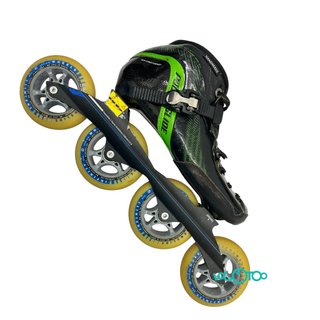 Patines Powerslide Talla 40 Negro/Verde