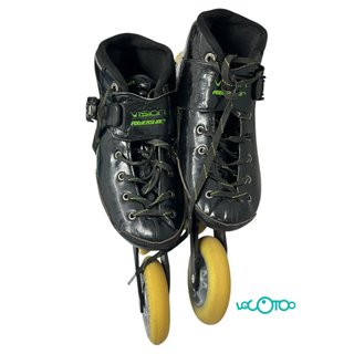 Patines Powerslide Talla 40 Negro/Verde