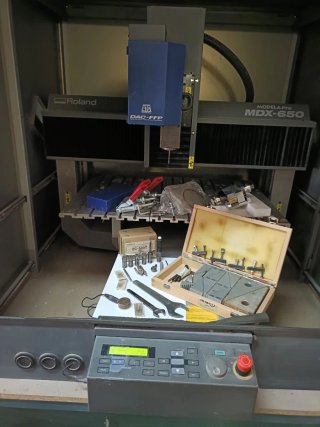 Roland MDX-650 CNC Grabadora 3D