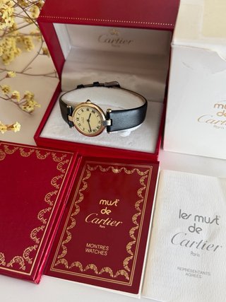 Relógio Cartier Must Vendôme 24mm