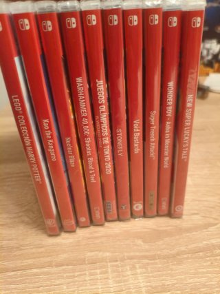 Confezione da 10 giochi Nintendo Switch sigillati