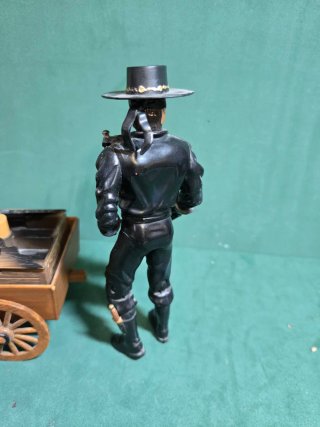 Zorro con carretto dinamite