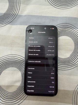 iPhone 15 128 GB Azul Libre – Funciona perfecto