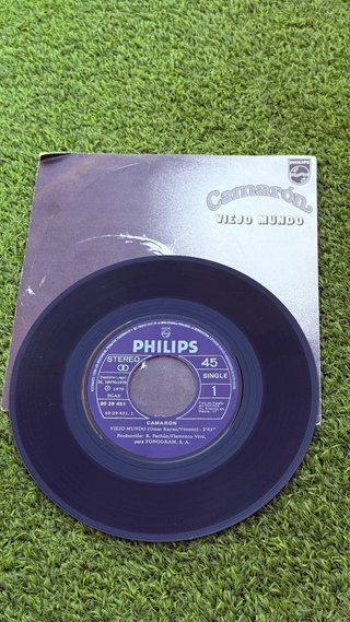 Vinilo Viejo Mundo de Camarón