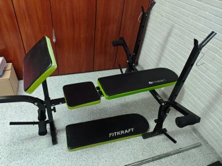 Banco musculación multifunción press banca
