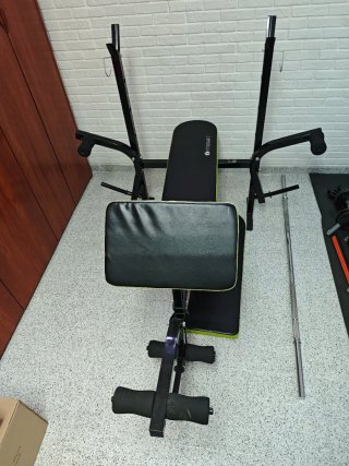 Banco musculación multifunción press banca