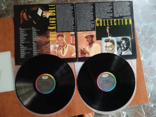 Lote Nat King Cole: Doble LP "Collection" + Casset