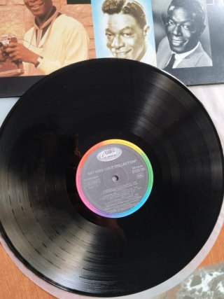Lote Nat King Cole: Doble LP "Collection" + Casset
