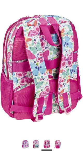 Mochila Escolar Mariposas Busquets Adaptable