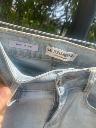 Jeans Skinny Vita Bassa Taglia 34