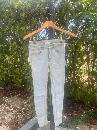 Jeans Skinny Vita Bassa Taglia 34