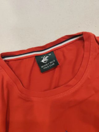 Camiseta Polo BHPC Beverly Hills Polo Club Roja