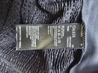Maglia da Sera Argentata e inserti neri