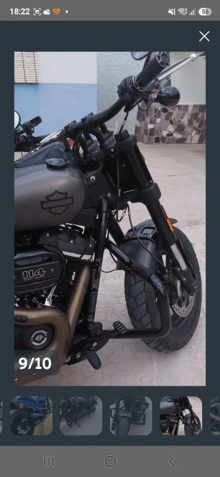 Harley Davidson Fat Bob 114 motor 1868 cl