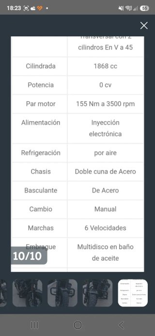 Harley Davidson Fat Bob 114 motor 1868 cl