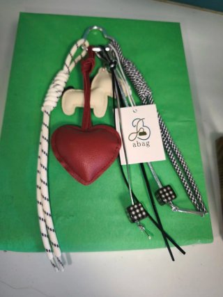 Colgante abag corazón y caballo
