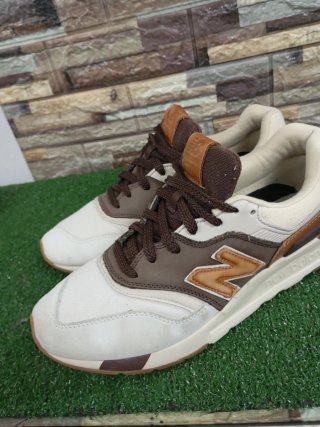 New Balance Sneakers Beige/Brown Uomo