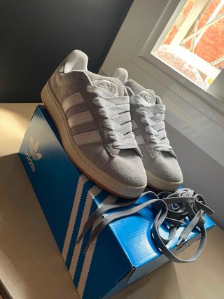 Adidas Campus Gris/Blanco