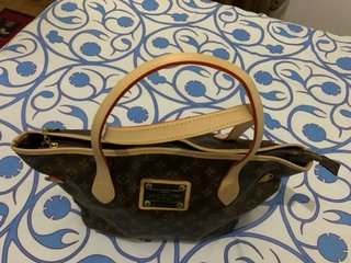 Bolso Louis Vuitton Monogram Marrón y Beige