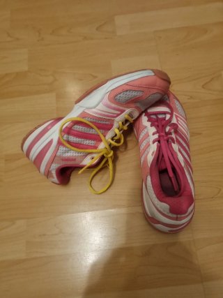 Zapatillas Adidas Mujer Rosa y Blanco de pádel